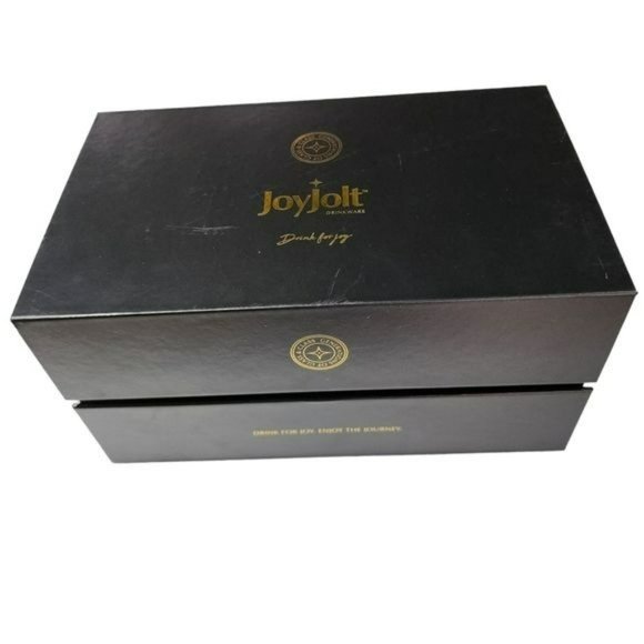 Set of Two‎ Semi Square Cocktail Dessert Martini Crystal Drinking Glass 7.5 Oz - Picture 9 of 16